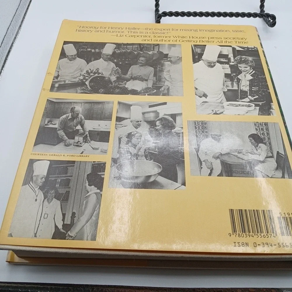 The White‎ House Family Cookbook by Henry Haller HC 1987 First Edition